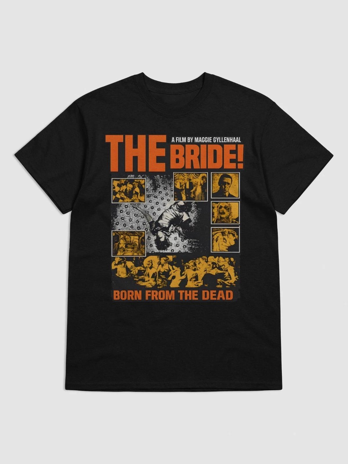 Christian bale the bride , 2026 movie vintage poster tshirt S