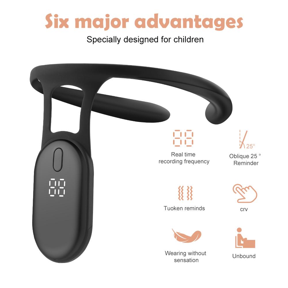 Smart Correction with Vibration Reminder Invisible Posture Corrector Realtime Posture Training Monitoring For Adult Kids