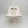 Korean Style Cute Frog Bucket Hat for Boys & Girls - Spring Sun Protection, Adorable Cartoon Design