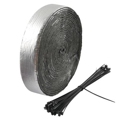 33 ft Outdoor Rohrschaum Isolierband Selbstklebend mit Kabelbinder für Winterschutz Isolierband