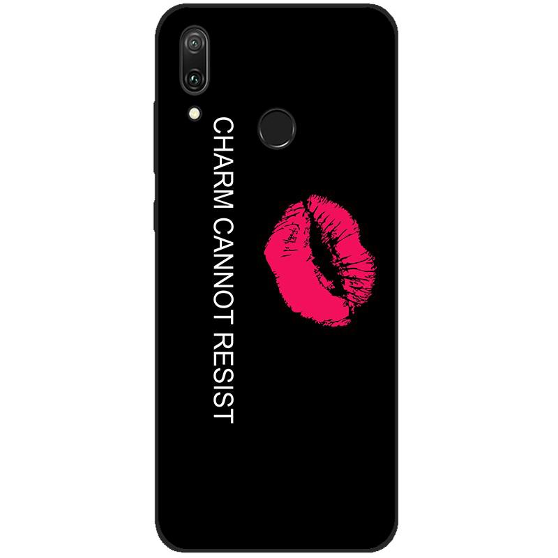 For Huawei Y7 2019 Case Y 7 2019 Silicone TPU Back Cover Protective Phone Case For Huawei Y7 Y7 Prime 2019 Bumper Fundas Coque