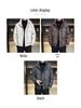 Men's 2025 Lightweight Leather Down Jacket: Stylish Short Winter Coat with Thick Stand Collar for Youth.