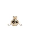 New lucky small gold bag acrylic bag shiny money bag chain crossbody mini bag