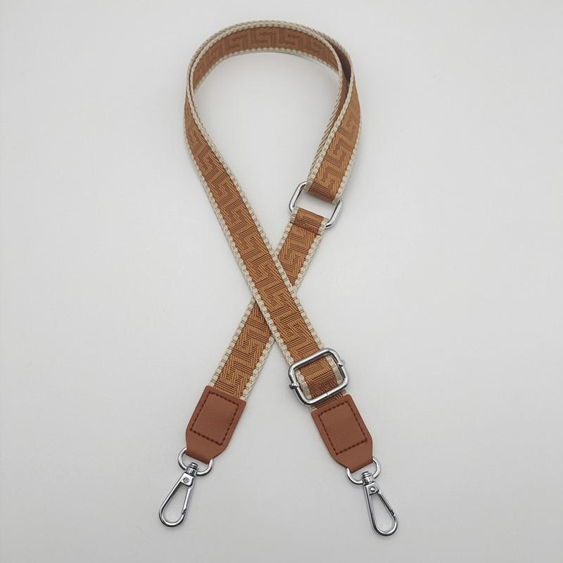 2.5 Wide Bag Accessories Oblique Span Shoulder Strap Women's Bag Lengthened Adjustable Strap Pu with Leather Bag Accessories