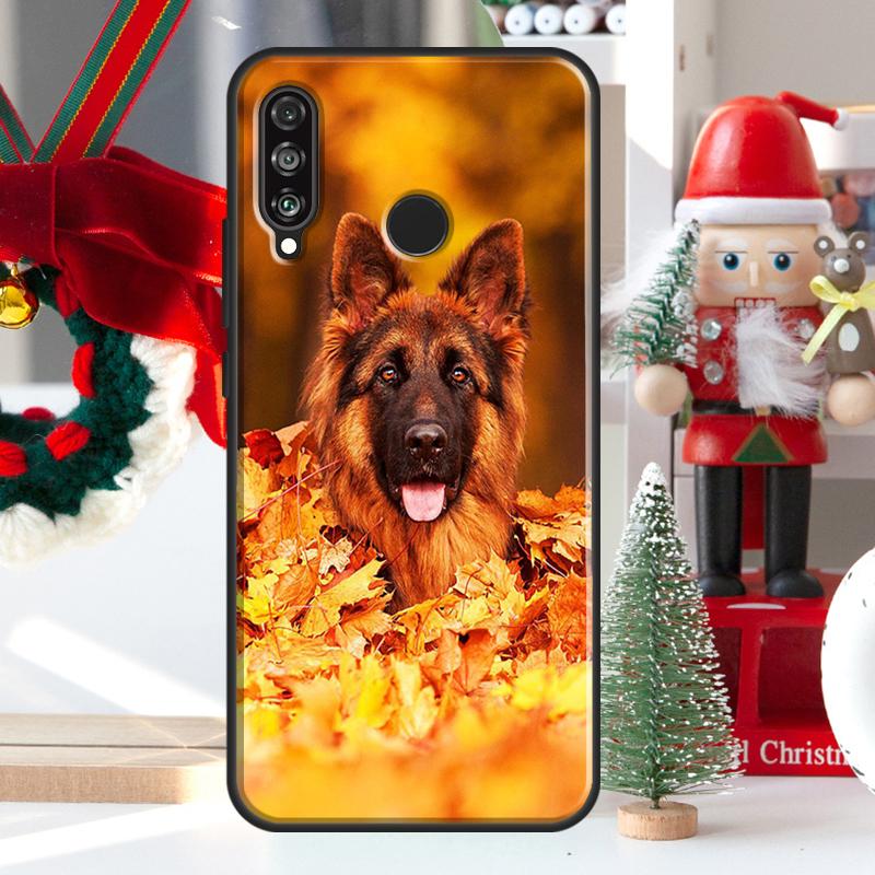 German Shepherd Dog For Huawei Nova 9 10 SE 11 Pro Y60 Y70 Y90 Y61 Y91 Y72 Y73 12i 11i 8i P20 P30 P40 Lite Case