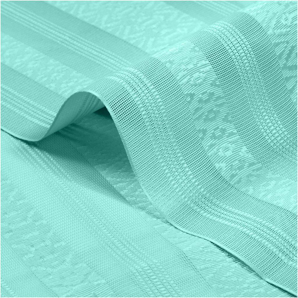 Obi Nagoya Sheer Kenjo Made In [KYOETSU] [Kyoetsu] (Kimono Sash), Obi, Fabric, Pattern, 8-inch Width, Japan, Women's (solid Color/light Blue)