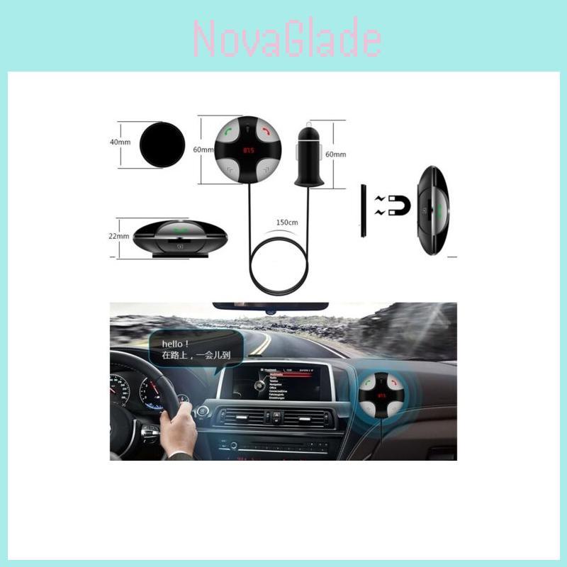 Advanced Wireless Bluetooth Fm Transmitter Car Kit With Handsfree Modulator And Mp3 Player