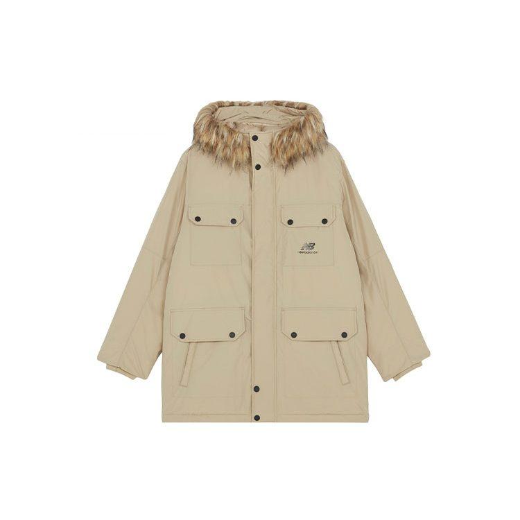 New Balance Down Jacket Winter Men's Khaki AMJ13329-HNA