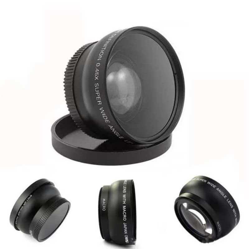 "55MM HD Wide Angle Macro Lens Replacement for Canon for Nikon for Sony Pentax Cameras"