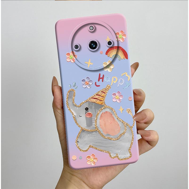 For Realme 11 Pro+ Case RMX3740 RMX3741 Soft Silicone Flowers Back Cover For Realme 11 Pro Plus ProPlus Shockproof Phone Cases