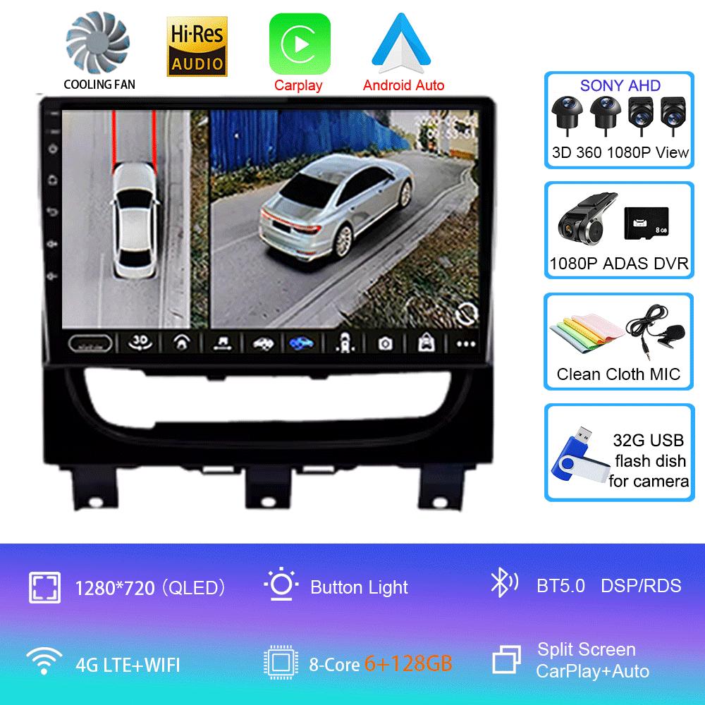 For Fiat Strada cdea 2012 - 2016 Android auto Carplay Android 14 For Car Radio Multimedia Video Player Navigation GPS