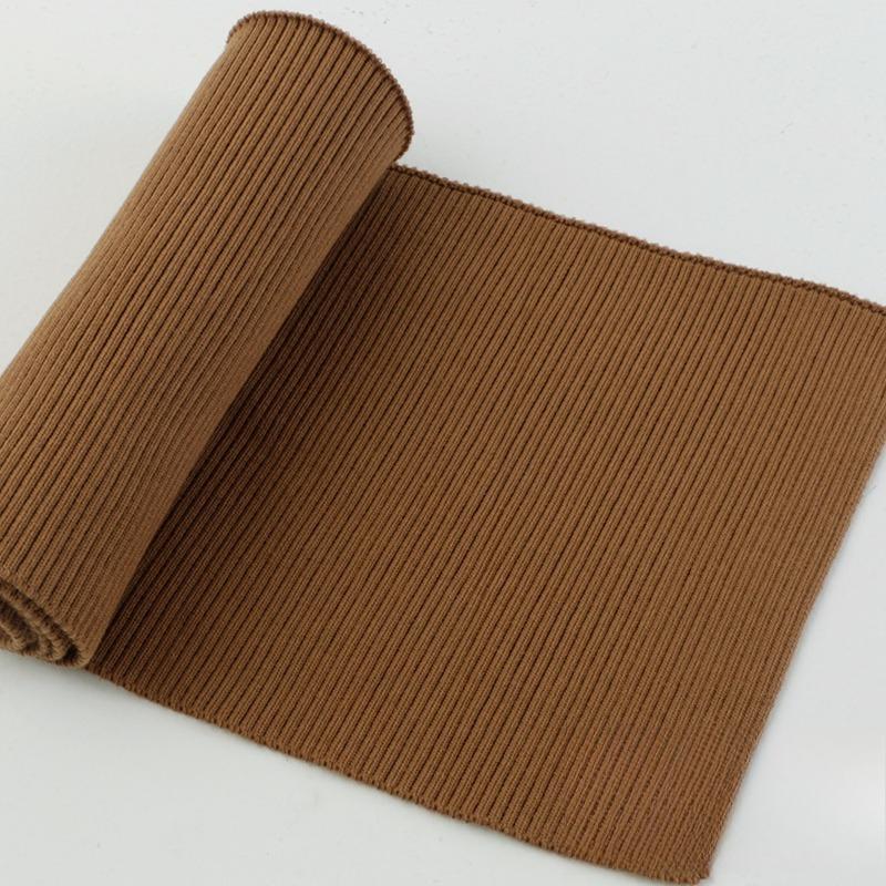 

90cmx17cm Wide Rib Knitted Elastic Trim for Neckline Cuff Hem Baseball Jacket Coat Sewing Accessory 90x17cm