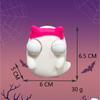 Novelty Eyes Popping Prank Halloween Theme Squeeze Toy Novelty Gag Table Toy Decompressing Pinch Stress Toy Skeleton