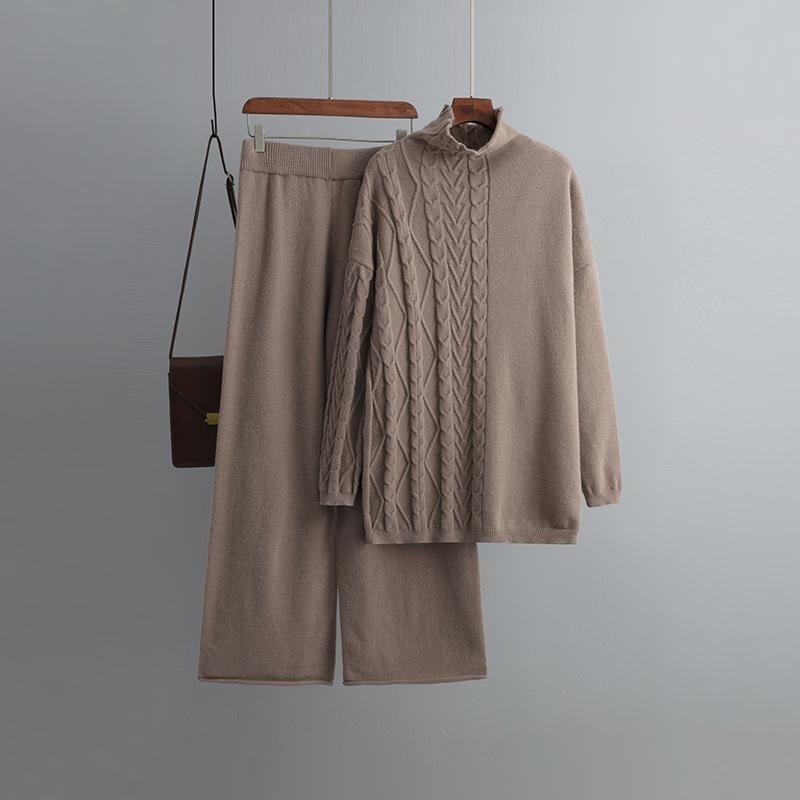 

Однотонный повседневный костюм с длинными рукавами OneSize чёрный