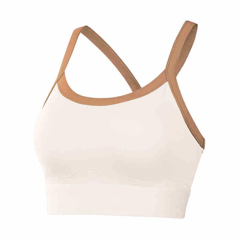 High Support Push Up Backless Sports Bra For Yoga Running Gym