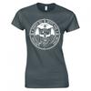 Old School Sailor A Smooth Sea Never Made Ladies Skinny Fit TShirt
