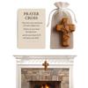 Wooden Cross Handheld Praying Crosses Decorative Wood Crucifix For Daily Devotion Catholics Christians Collectors