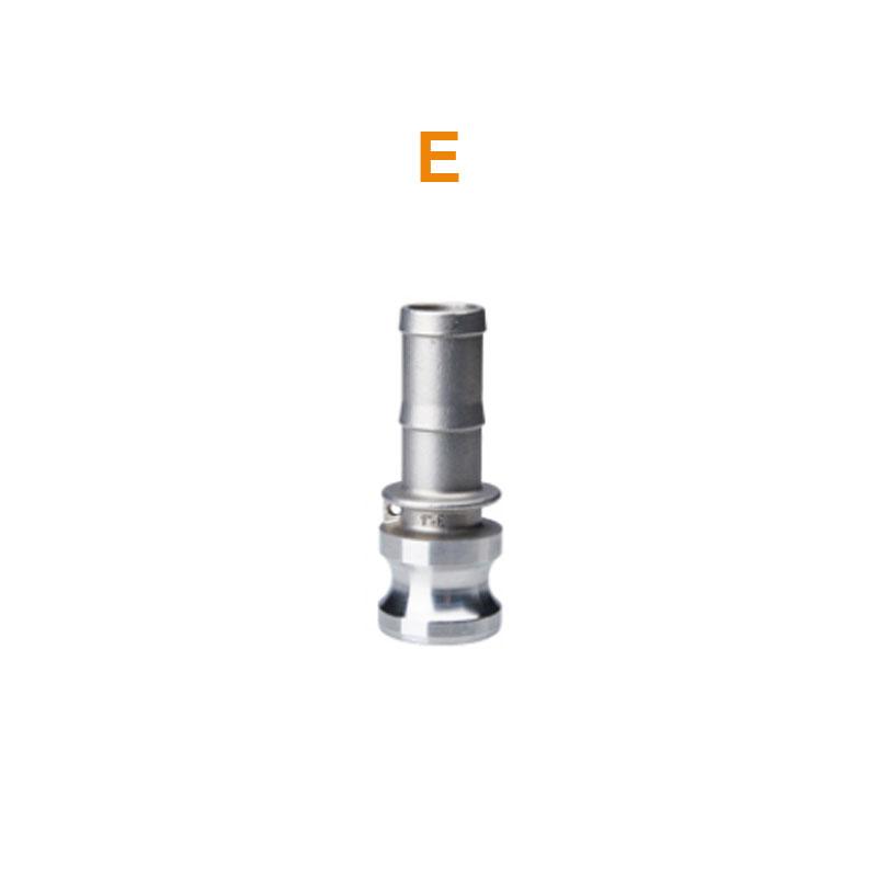 1PC DN15 1/2" 304 Stainless Steel Homebrew Camlock Fitting Adapter MPT FPT Barb Camlock Quick Disconnect For Hose Pumps Fittings