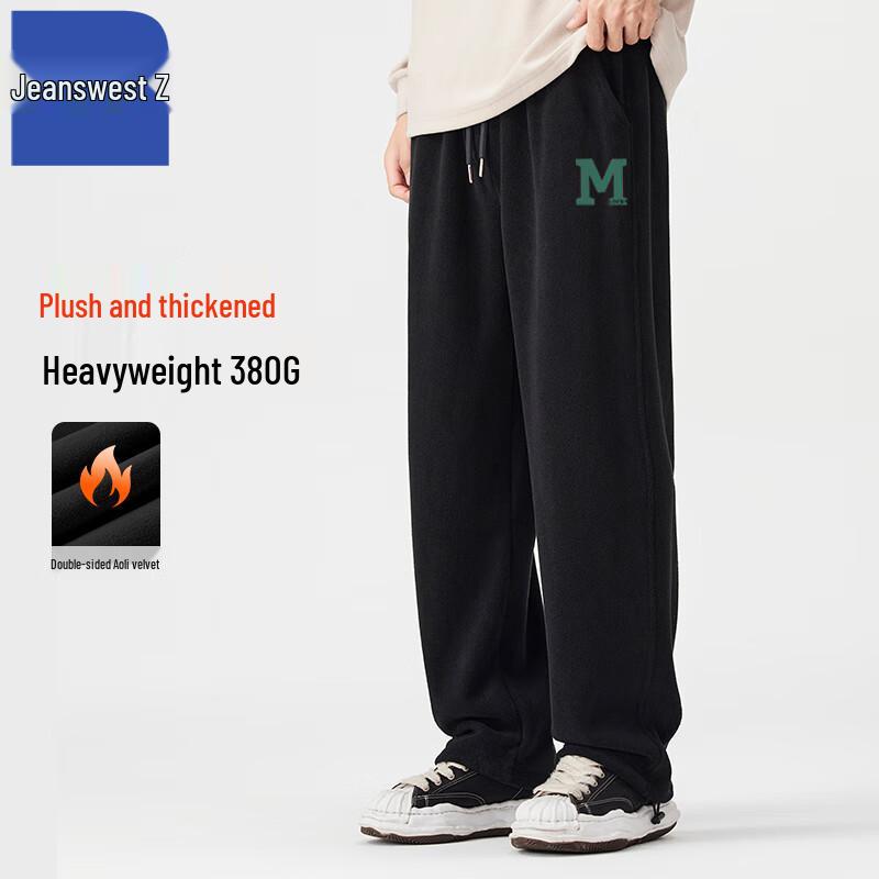 

Jeanswest Z Американские брюки кэжуал прямого кроя с флисовой подкладкой T8036 3XL