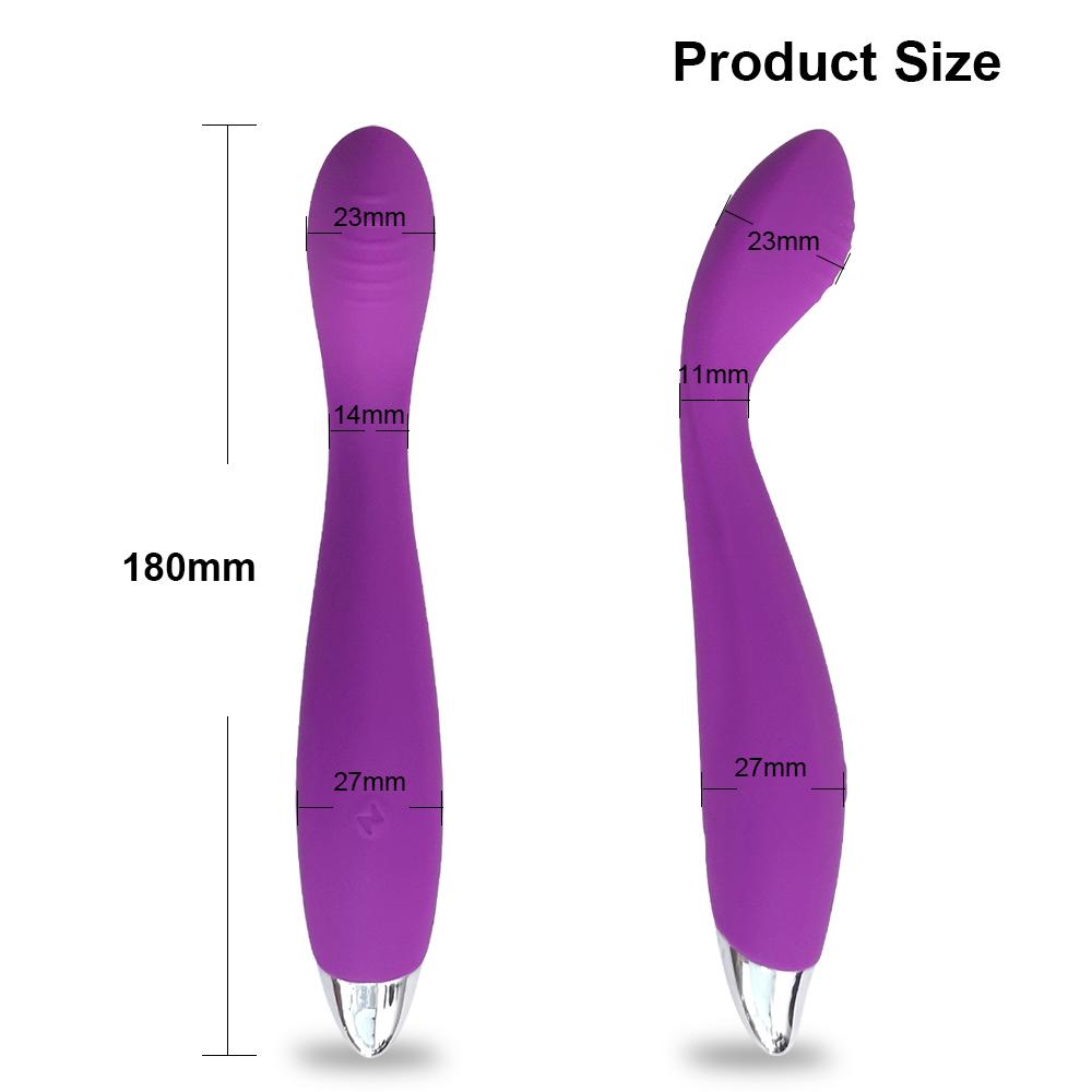 G-Spot Finger Vibrator Nipple Clitoris Stimulator Women Beginner Vaginal Massager 8s Orgasm