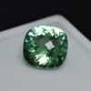 Square Cushion Natural Bluish Green Sapphire 9.20 Ct Certified Gemstone