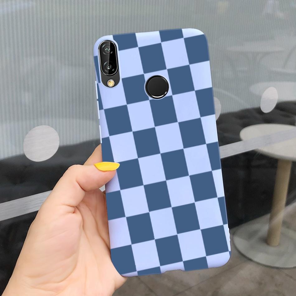 For Huawei P20 Lite Case Nova 3e ANE-LX1 ANE-LX2 Cute Cartoon Candy Color Silicone Phone Cases For Huawei P20lite Soft TPU Cover