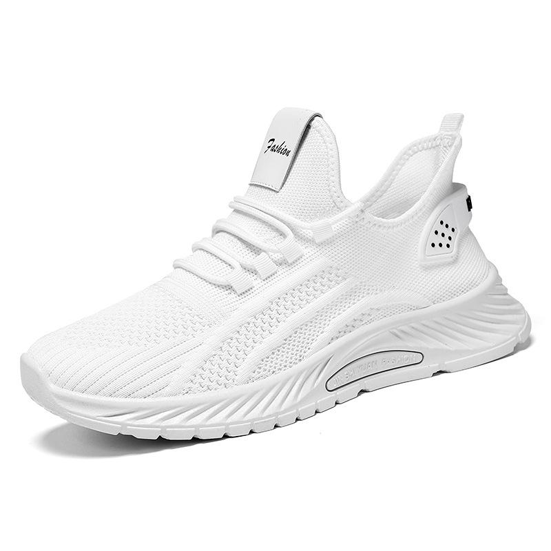 2025 Summer Flyknit Running Shoes: Trendy, Unisex Casual Sportswear