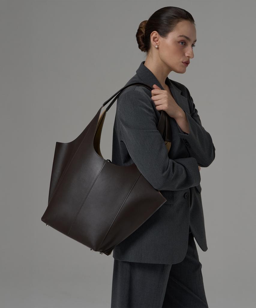 Zema Élever Le Quotidien Onnete Tote Bag L - Espresso Brown (Onnete Tote Bag L)