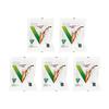 Hario Genuine Product VCF-02-100W Paper Filter Compatible Size 02 White 1 4 Cups 500 Sheets (Set 5 Packs 100 Sheets) V60 Coffee Dripper