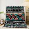 Coperta con motivo nativo americano Coperta in flanella per letto, divano, Campeggio, Escursionismo, Essenziali per picnic, regalo per la famiglia Regali per fan