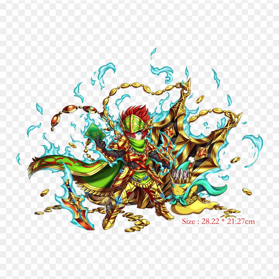 Brave Frontier Rina Omni Brave Frontier Final Fantasy Iron on Heat Transfer Printing Vinyl Patches Sticker for Clothes DIY Appliques Washable Patches