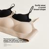 Foundation Nude Invisible Thin Strap Cami Bra, Seamless Push Up Tank Top Anti-Sagging Side Support Lingerie