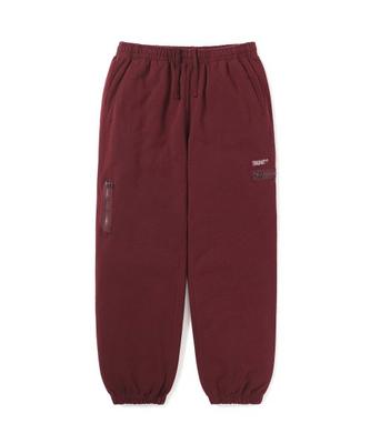 Thisisneverthat Multi Zip Sweatpant Burgundy