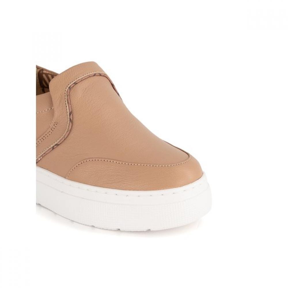 Daks Women Slip On Sneakers 7cm Height Dlf501ga33 Beige