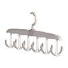 360 Degree Rotating Clothes Hanger With Waved Designs for Space Saving Home Dormitory Storage Organization