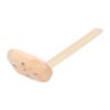 Utensili in Legno Cucchiaio da Zuppa per Hot Pot Cucchiaio Forato con Manico Lungo per Cucinare in Casa Scolapasta