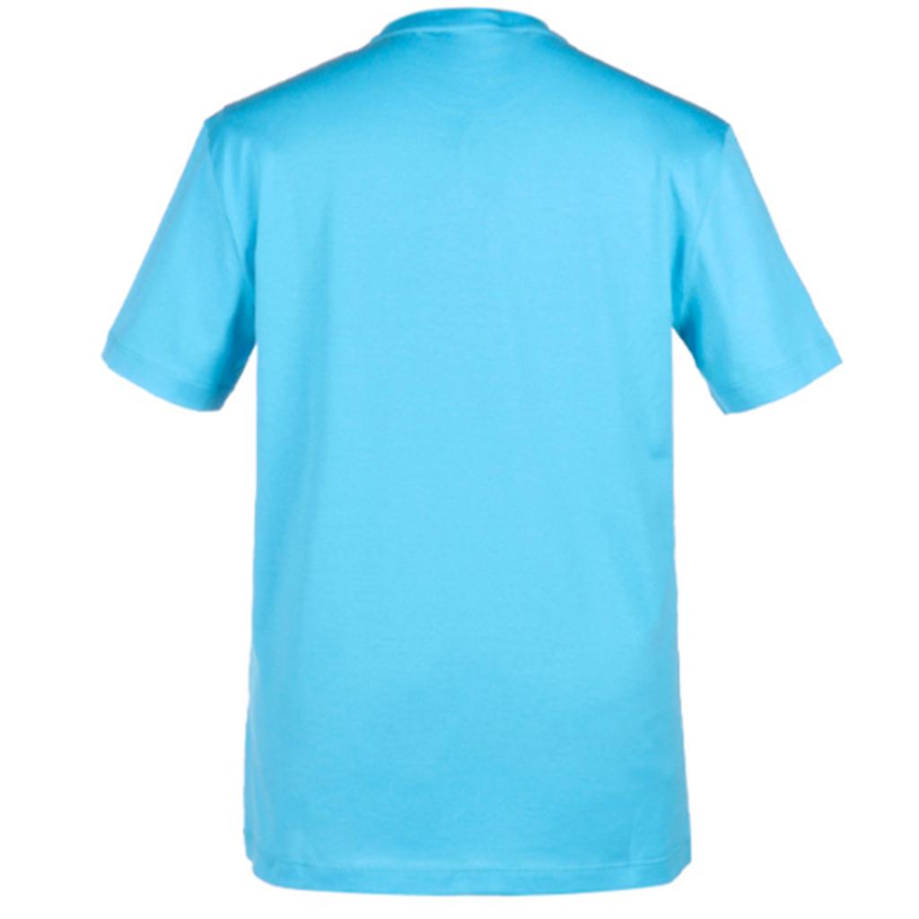 VERSACE T-Shirts Men's Sky Blue Crew Neck Moderate A87573-A228806-A1461