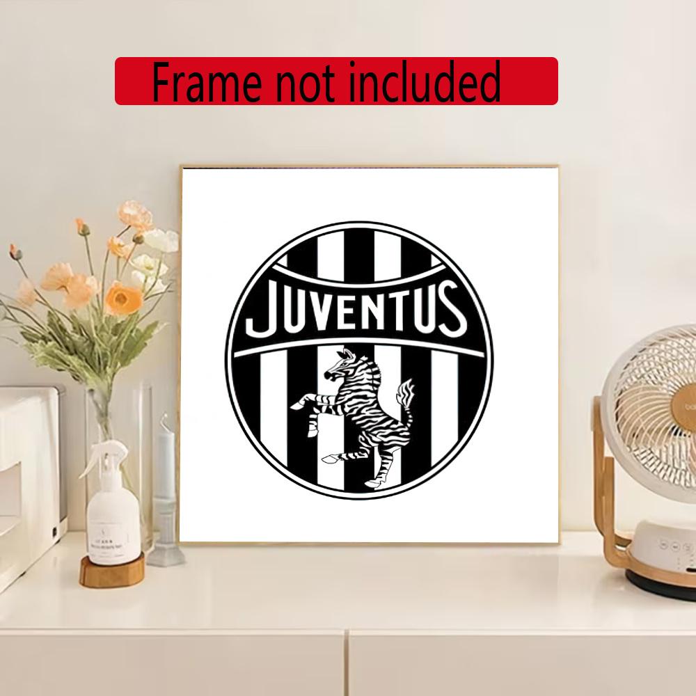 Juventus 5D Diy Diamond Paintings Mosaic Wall Round Diamond Art Painting Kits Embroidery Crystal Accessories Frameless