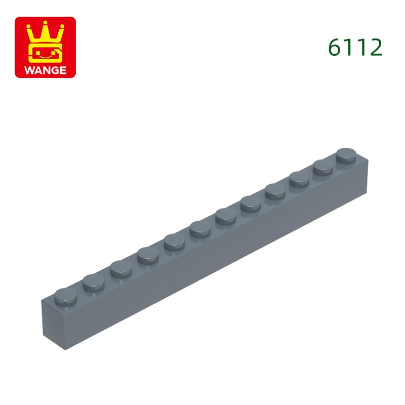 Non-Toxic 22 Pcs/Lot 6112 1X12 High 12 Hole Building Block Moc Color Accessories Compatible With Brick Diy Children'S Toy Assembly Gift