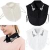 Cotton Detachable Collar Neckwear Ties False Shirt Collar Vintage Lapel Fake Collar  Blouse Wear