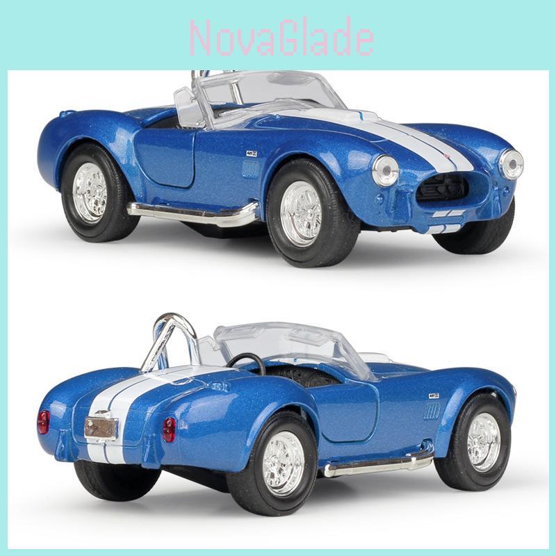 Alloy Car Model Classic Ford Shelby Cobra With Inertia Control For Collectors