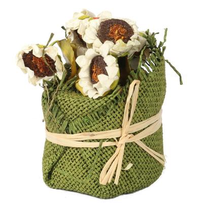 Spring Decoration, Flower Arrangement, White Sunflowers