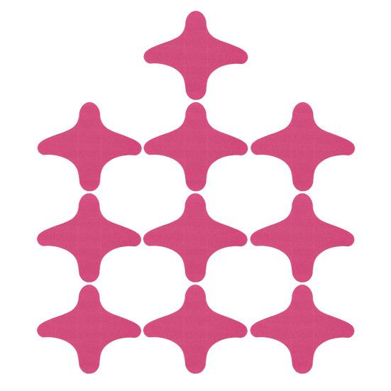 10 Pcs Precut Kinesiology Tape for Hand Waterproof Elastic Cotton Athletic Sports Tape for Pain Relief Support