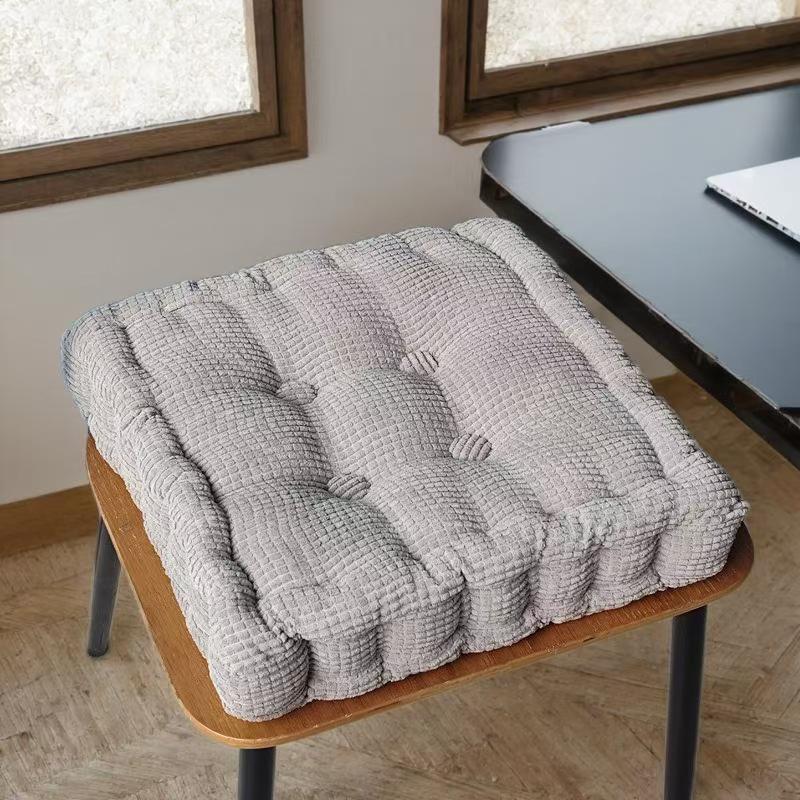 Corn Kernel Velvet Seat Cushion - Thickened Cotton Pad for Sofa, Car, Window, Chair, and Stool