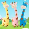 Plush Toy Giraffe Cartoon Animal Stuffed Doll Room Sofa Decoration Gift Kids