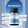 Magnesium 5 In 1 400mg, 5 Sources of Magnesium Glycinate, Citrate, Pidolate, Carbonate,Malate, Premium Quality Supplement Tablets, GMO Free