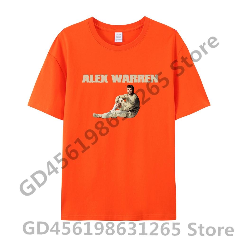 New Alex Warren T Shirt UnisexWomen Harajuku Kawaii Tops Y2k Unisex Hip Hop Tees Fashion Tops Casual Boysgirls Clothing