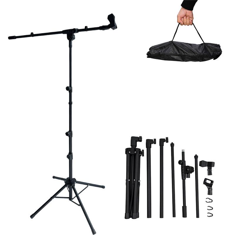 Mobile Phone Streaming Bracket: Magnifier, Sound Card Holder & Universal Tripod Set