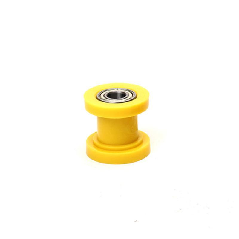 Non-slip Motorcycle 8mm Drive Chain Slider Roller Pulley Tensioner Wheel Guide for Dirt Bike Upgrade
