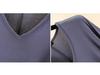 Loose V-neck Long Sleeve Women's Sun Protection T-shirt - Plus Size Summer Riding Top, Korean Style
